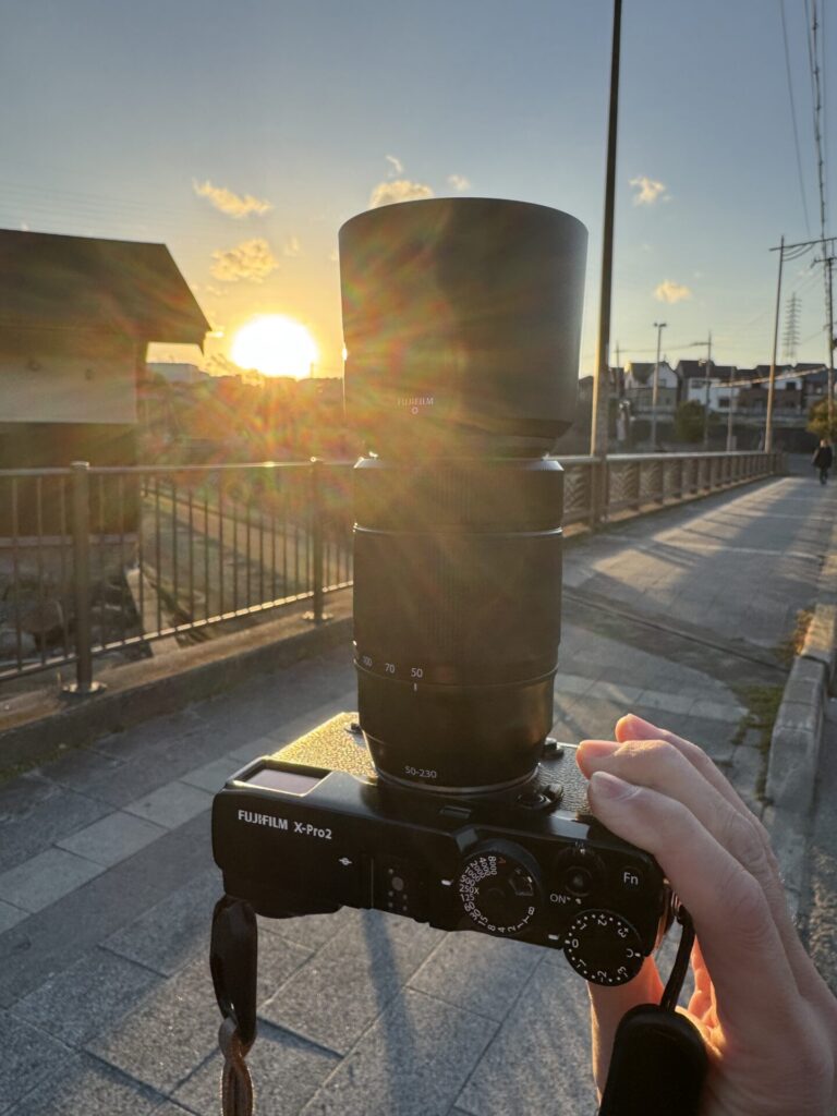 筆者の所有しているX-Pro2(XC50-230mmのレンズ装着時)
