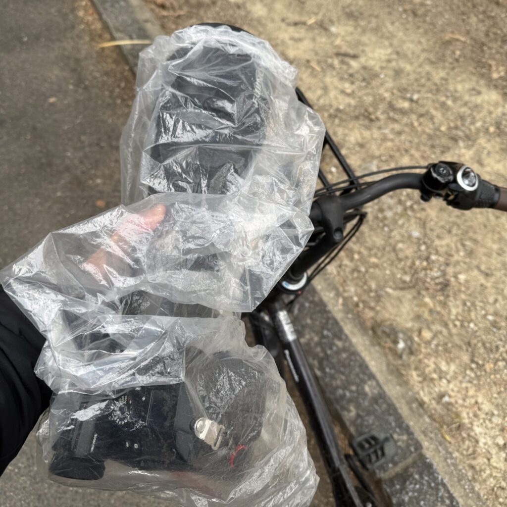 雨用のレンズカバー